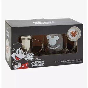 Disney - Mickey Mouse Latte Art Stencil Set -Exclusive - NEW - FREE SHIPPING!